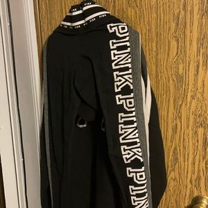 Black, white, dark grey leggings